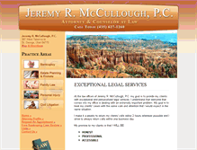 Tablet Screenshot of jmcculloughlaw.com